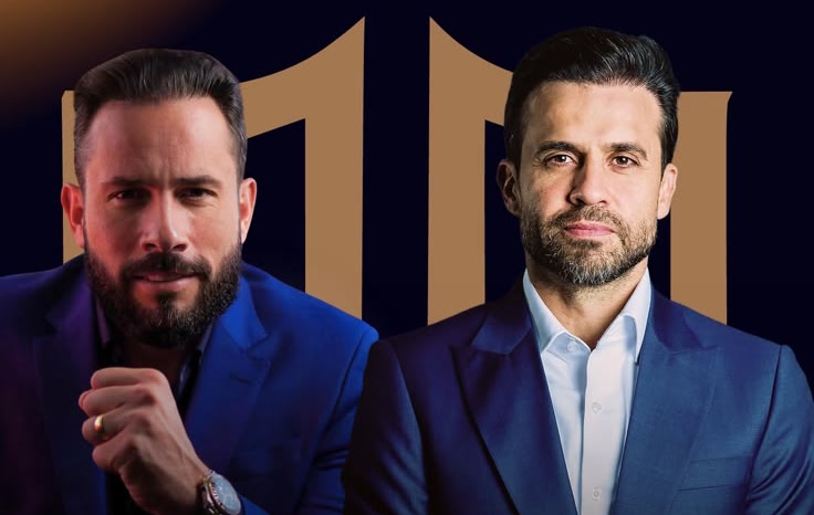 Alessandro Miranda e Pablo Marçal, sócios no mercado educacional